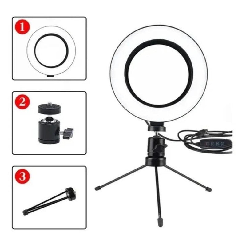 Ring Light com Tripé! - Loreshops