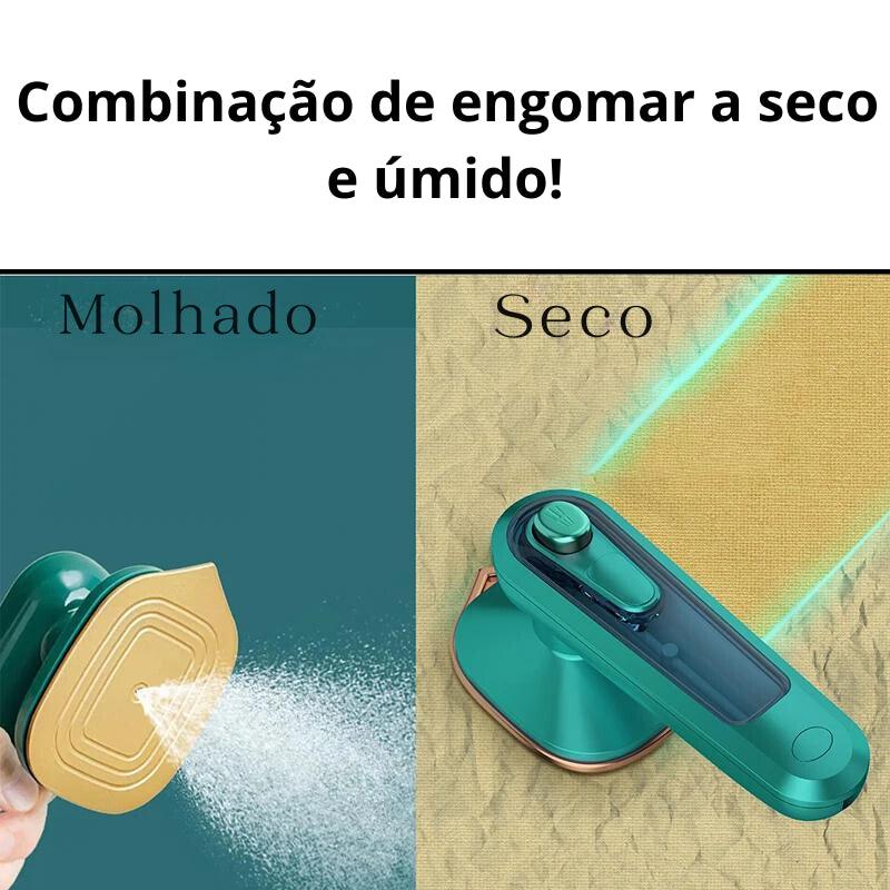 Mini Ferro de Passar Roupa - Praticidade na sua mão! - Loreshops